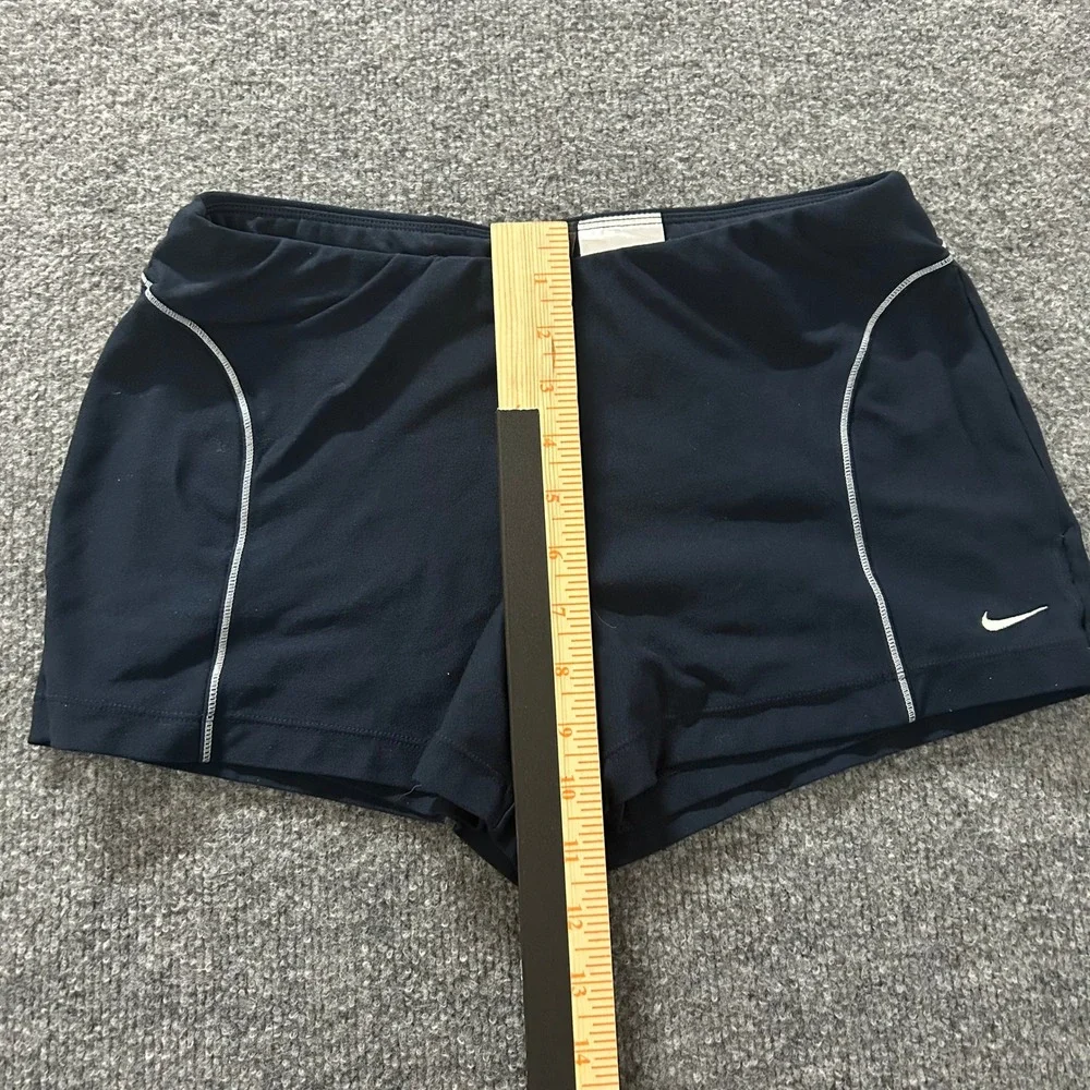 Nike Shorts Womens Size XS Navy Blue Compression Athletic Running Stretch